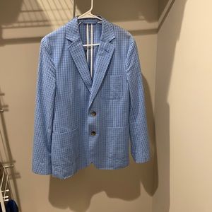 VINEYARD VINES! Men SEERSUCKER BLAZER Size S